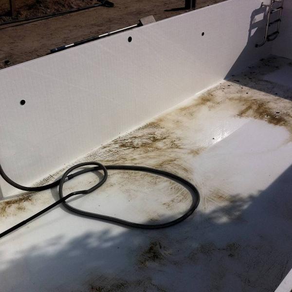 Reinigen van zwembaden en jacuzzi's