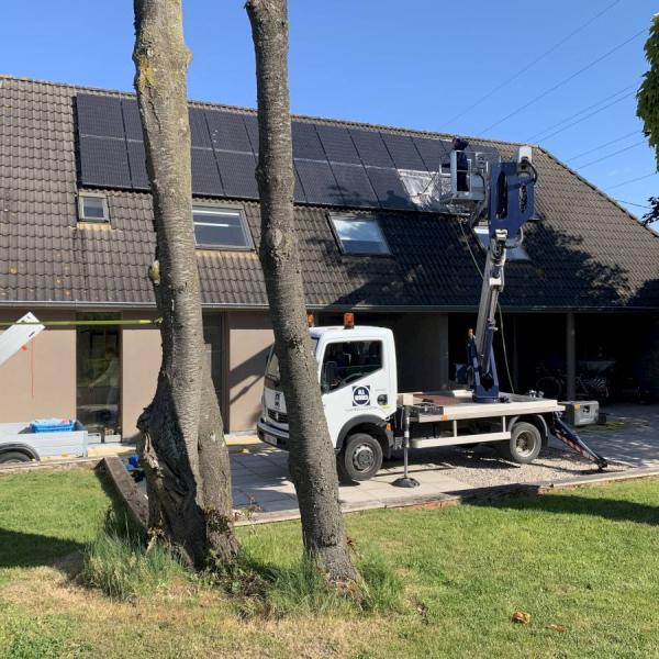 Reinigen van zonnepanelen